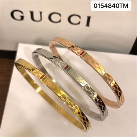 gucci wristband for men|gucci bangles for women.